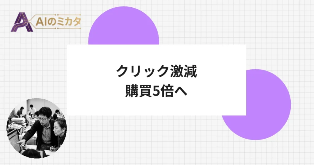 AI検索でクリック47%減、Googleが公式対策を公開——引用されたサイトの購買率は5倍